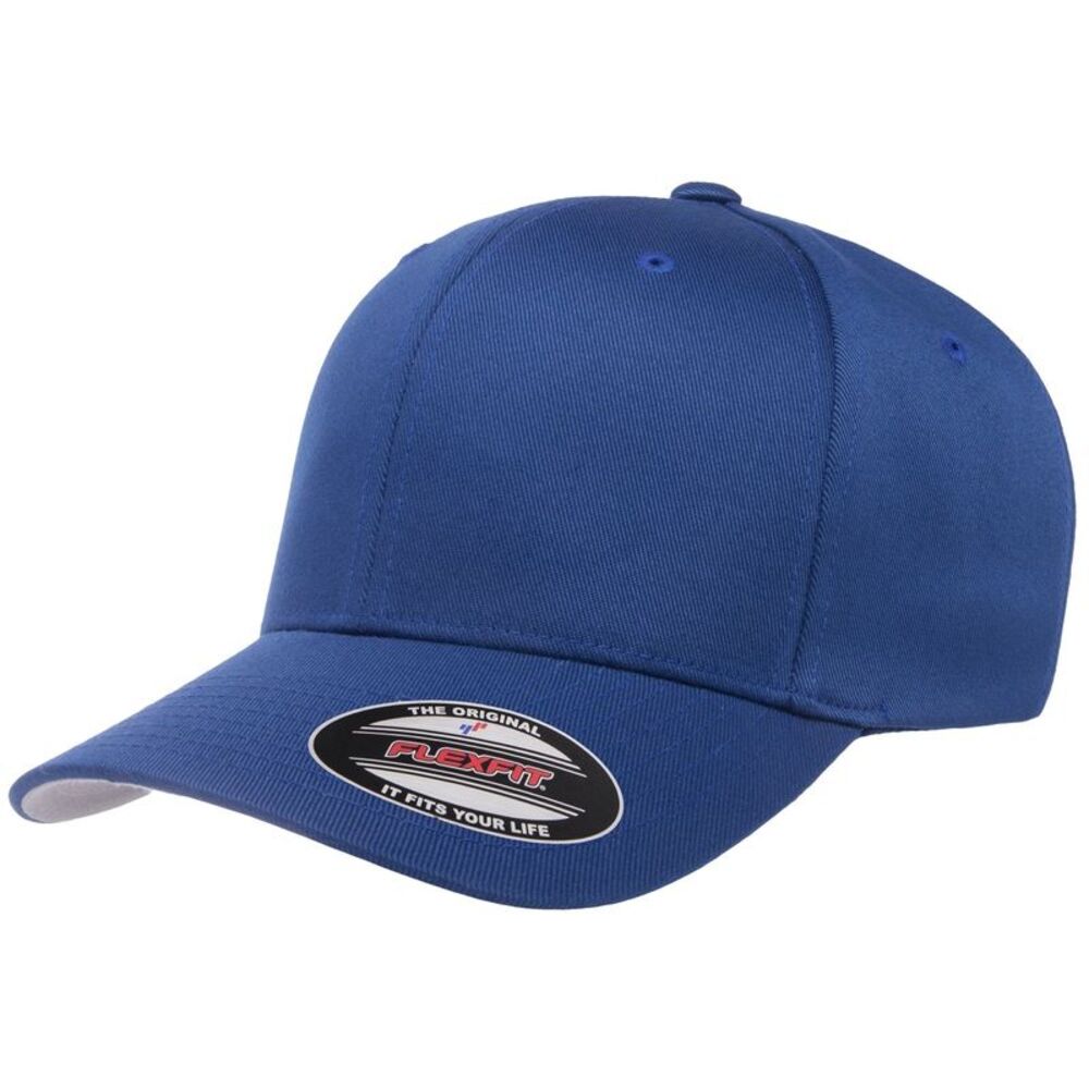Flexfit Childrens/Kids Wooly Combed Cap / Royal Blue